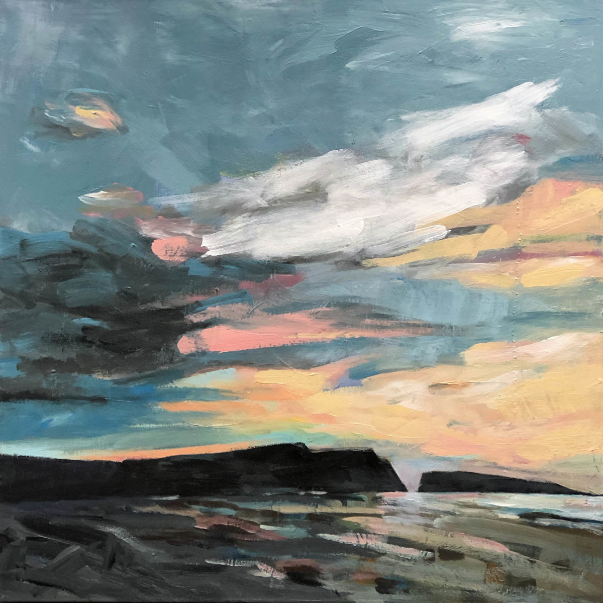 Yellow Sky by Dianne Jean Erickson 