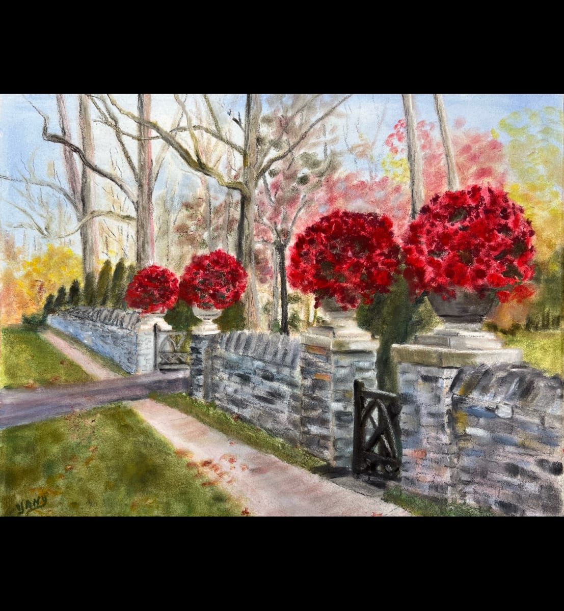 Cooperstown in Summer by Marieanne Coursen 