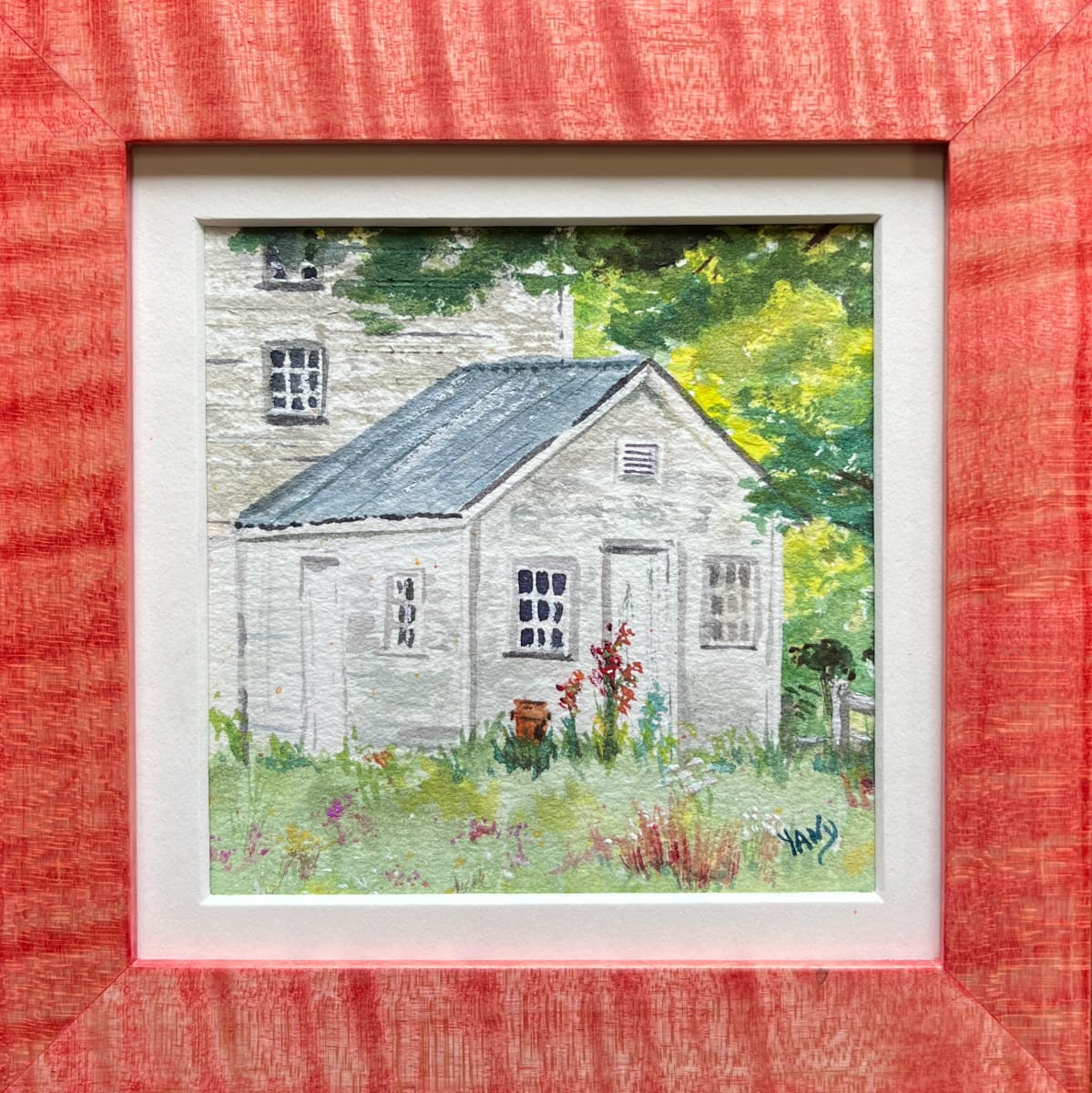 The Old Milkhouse by Marieanne Coursen 