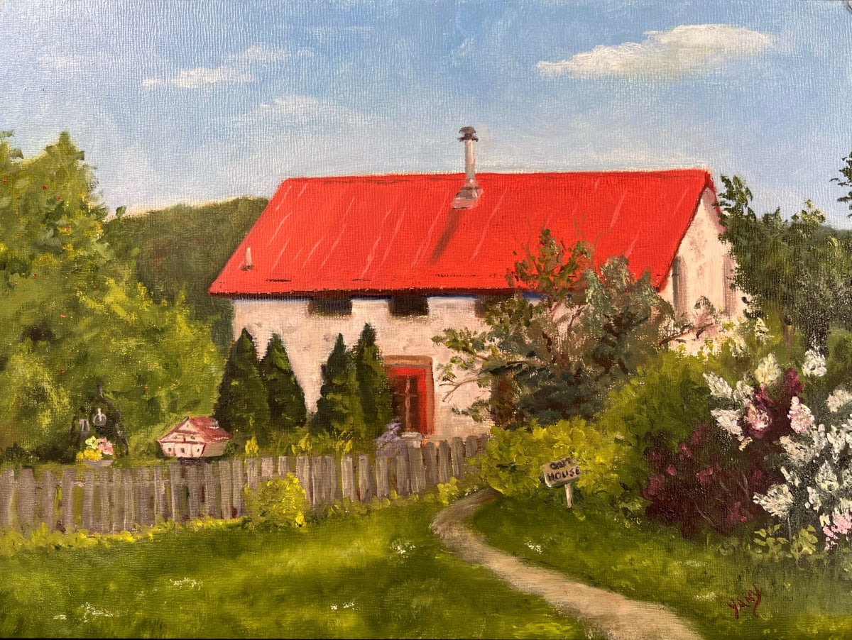 Straw House by Marieanne Coursen 