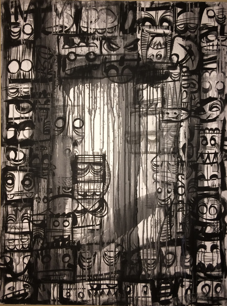 Monstrous Expressionism Grey by Phetus88 