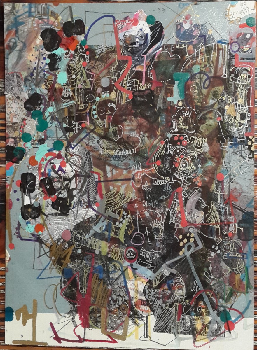 Collage 4 by MICHAEL ALAN (1977) 