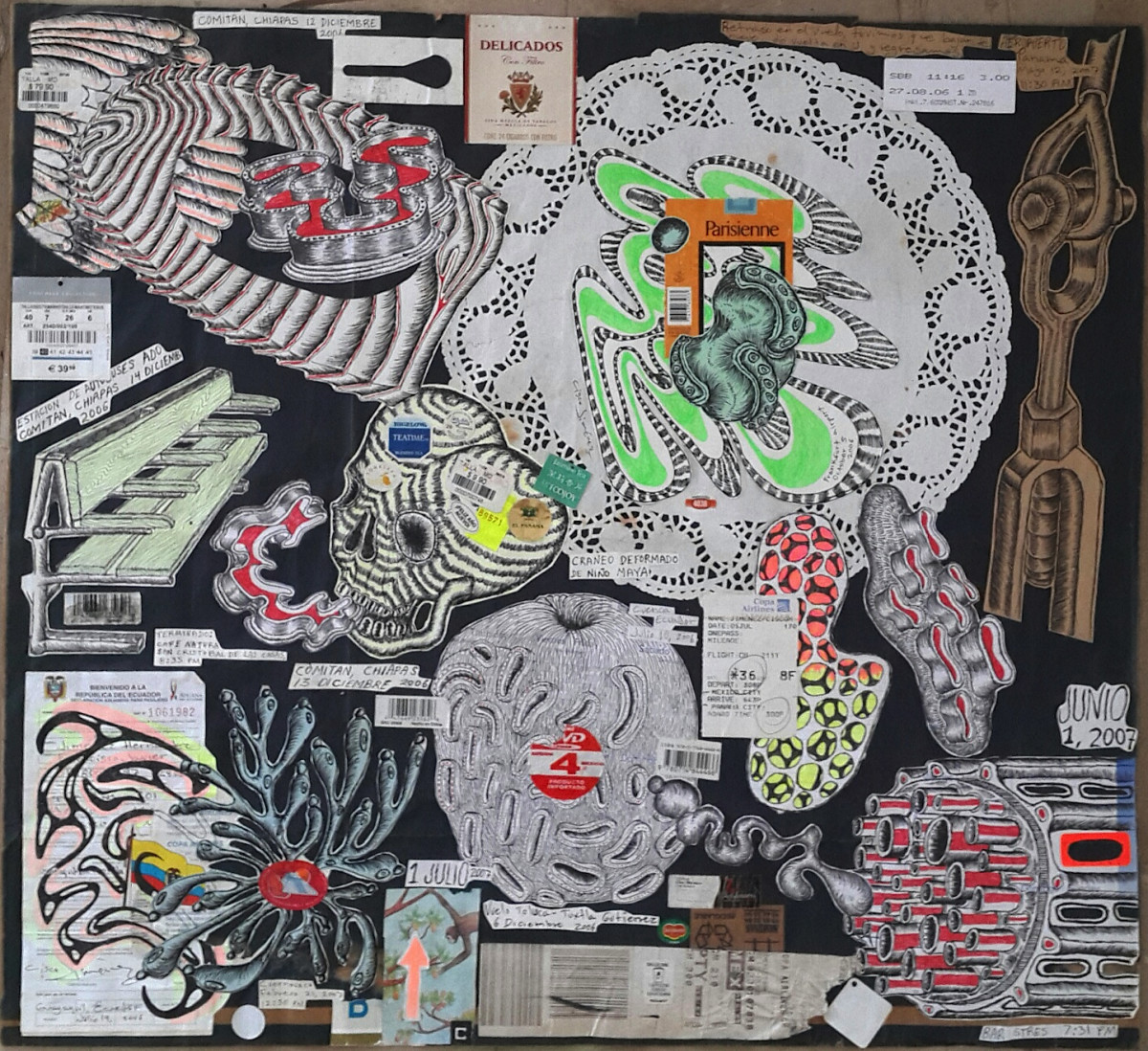 Fragiles y Delicados (diptico) by Cisco Jimenez  (n. 1969) 