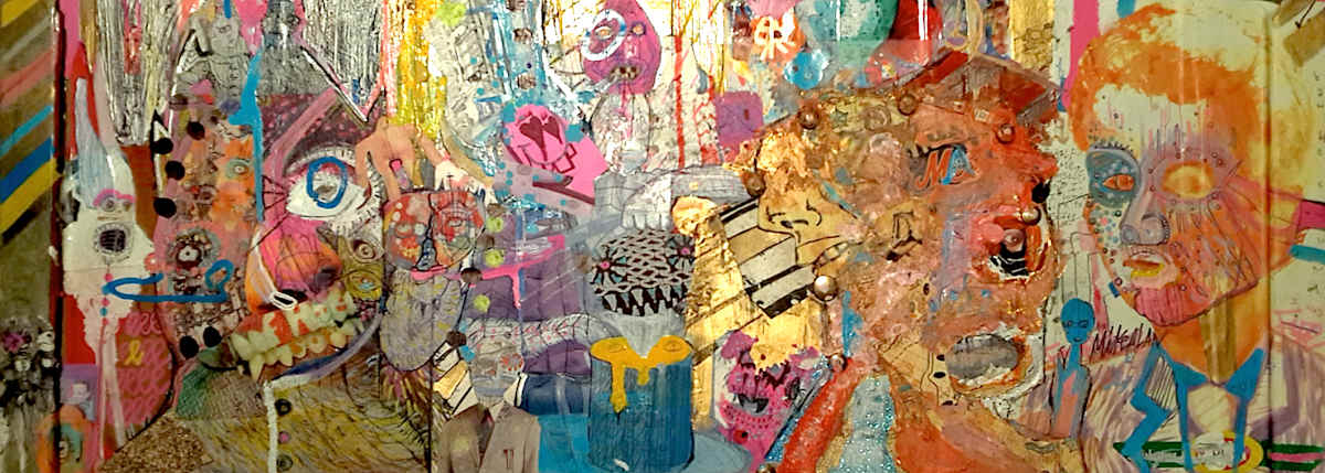 Faces Collage by MICHAEL ALAN (1977), Image 1.