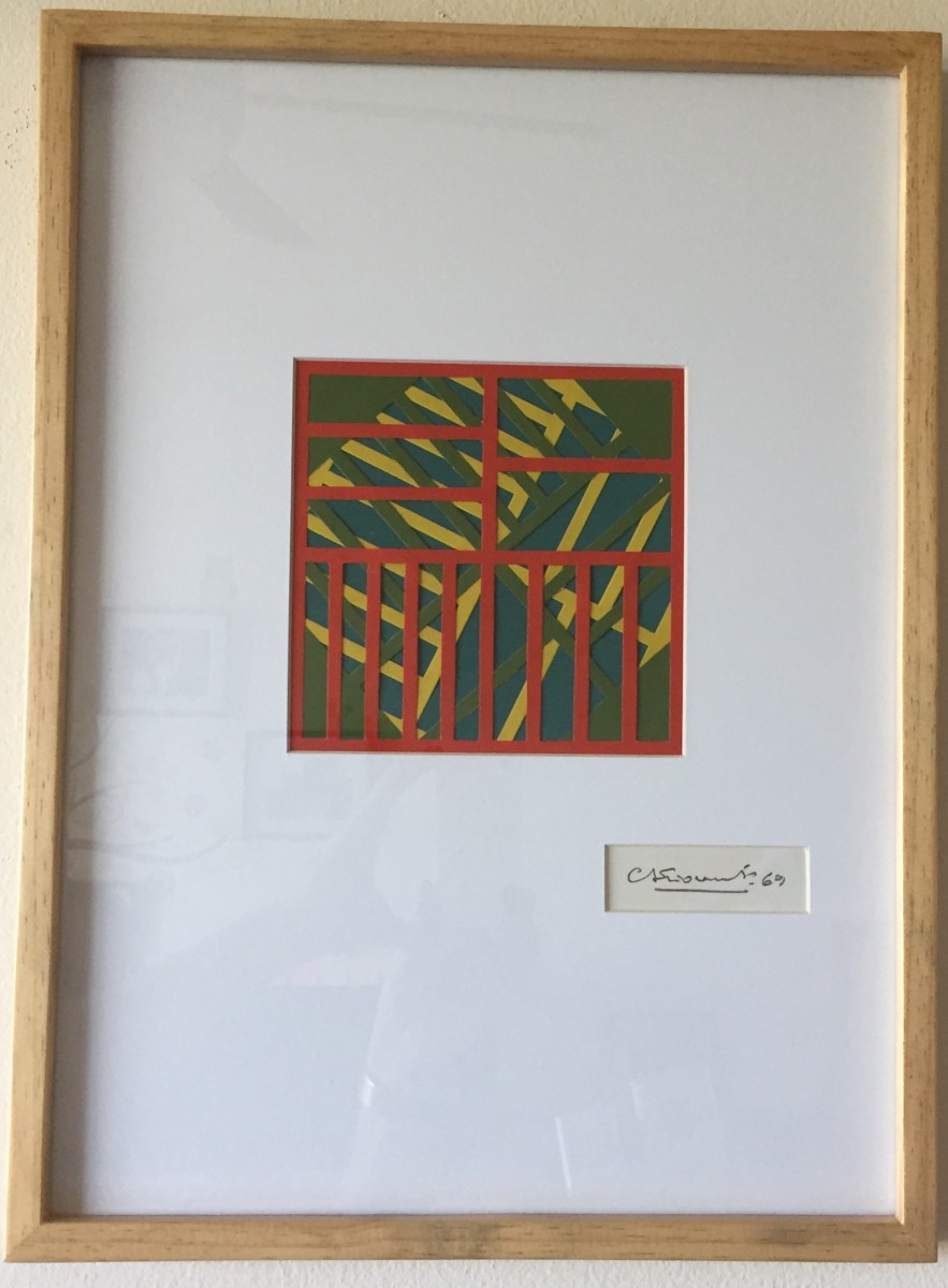 Composicion en Cuadrado by César Ariel Fioravanti (Argentina b. 1934-), Image 1.
