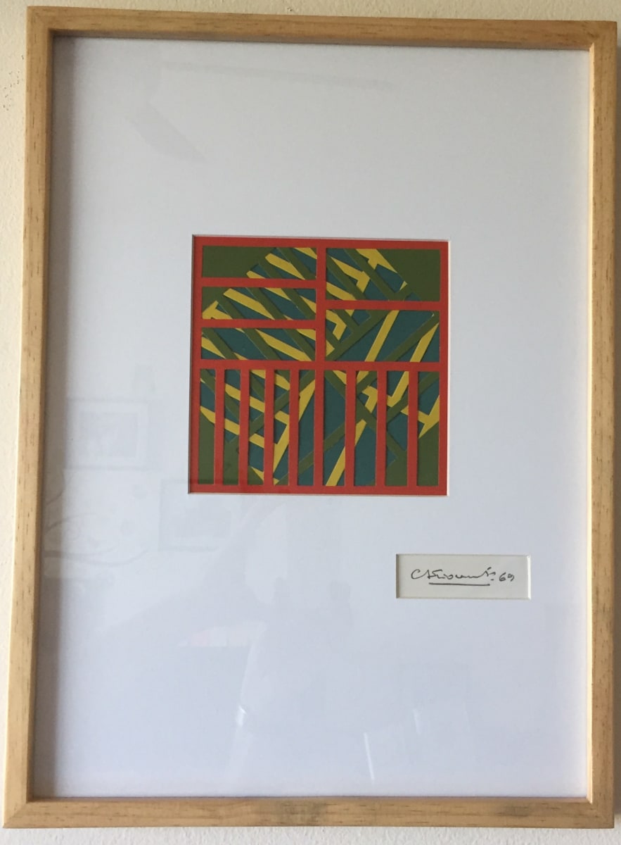 Composicion en Cuadrado by César Ariel Fioravanti (Argentina b. 1934-), Image 1.