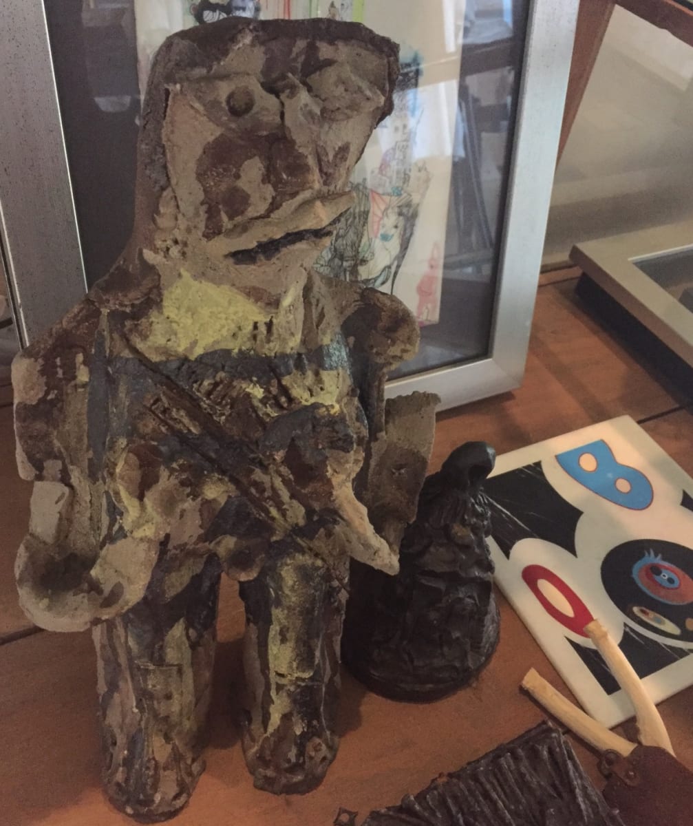 Migrante by Alejandro Santiago (Mexican 1964-2013), Image 2.
