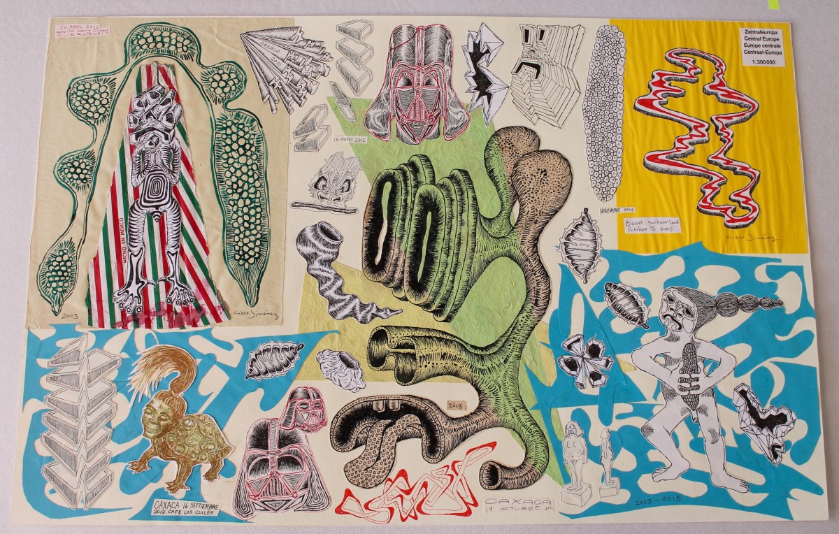 HUITLACOCHE by Cisco Jimenez  (n. 1969) 