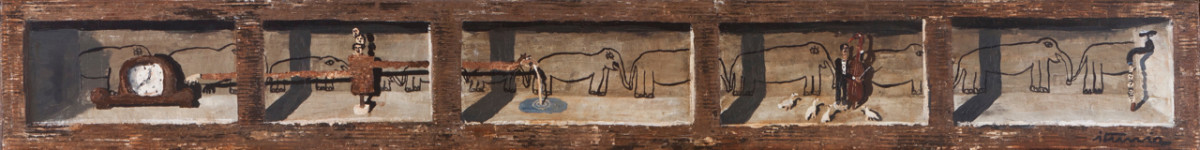 El Elefante by  IGNACIO ITURRIA (URUGUAYAN, B. 1949) 