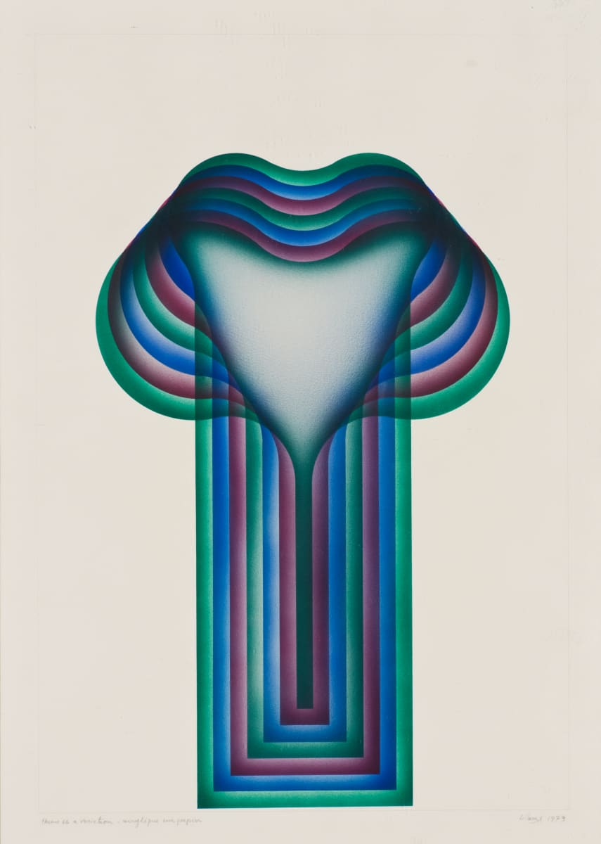 Theme 66 a variation by  Julio Le Parc (Argentinian b. 1928) , Image 8.