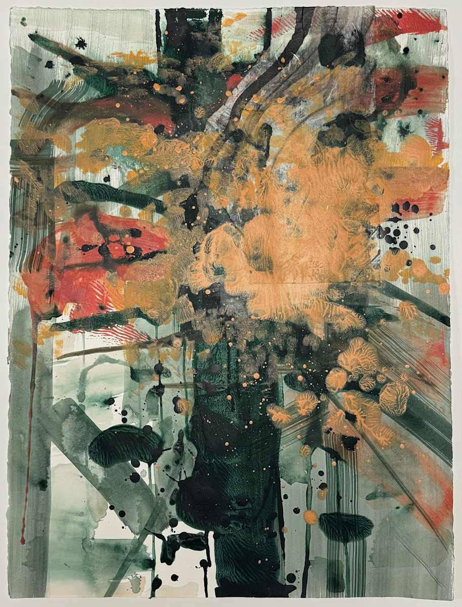 Abstract Nature (pine tree no.2) by Pamela Staker 