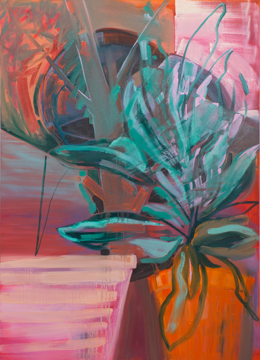 Abstract Study (potted plant no.4) by Pamela Staker 