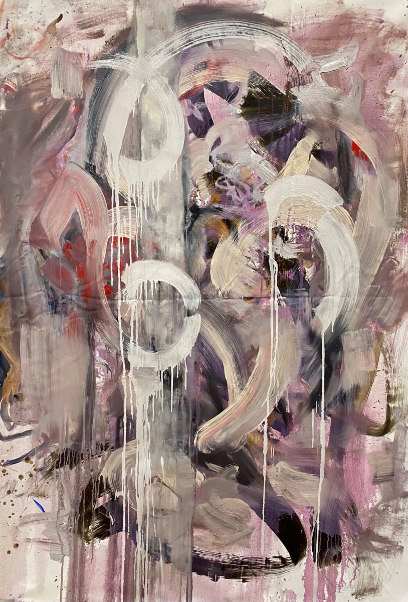 Abstract Study (silver birch) by Pamela Staker 