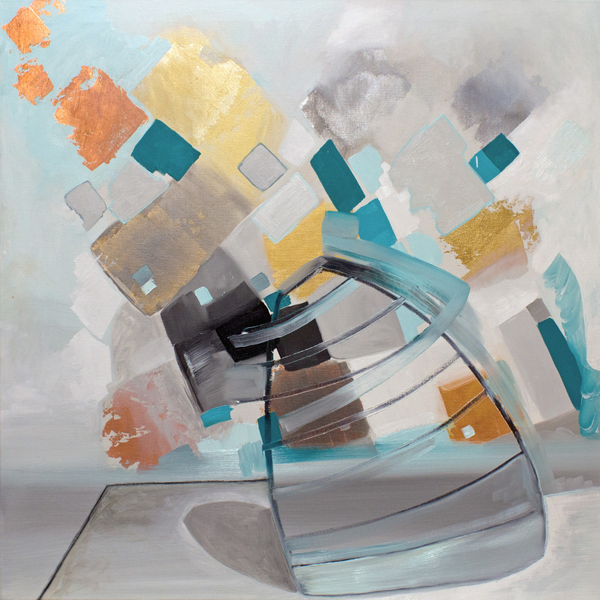 Abstract Study (table top) by Pamela Staker 