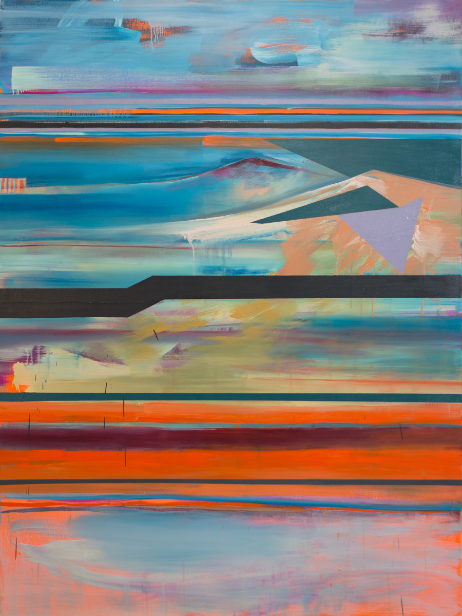 Stacked Horizons no.4 by Pamela Staker 