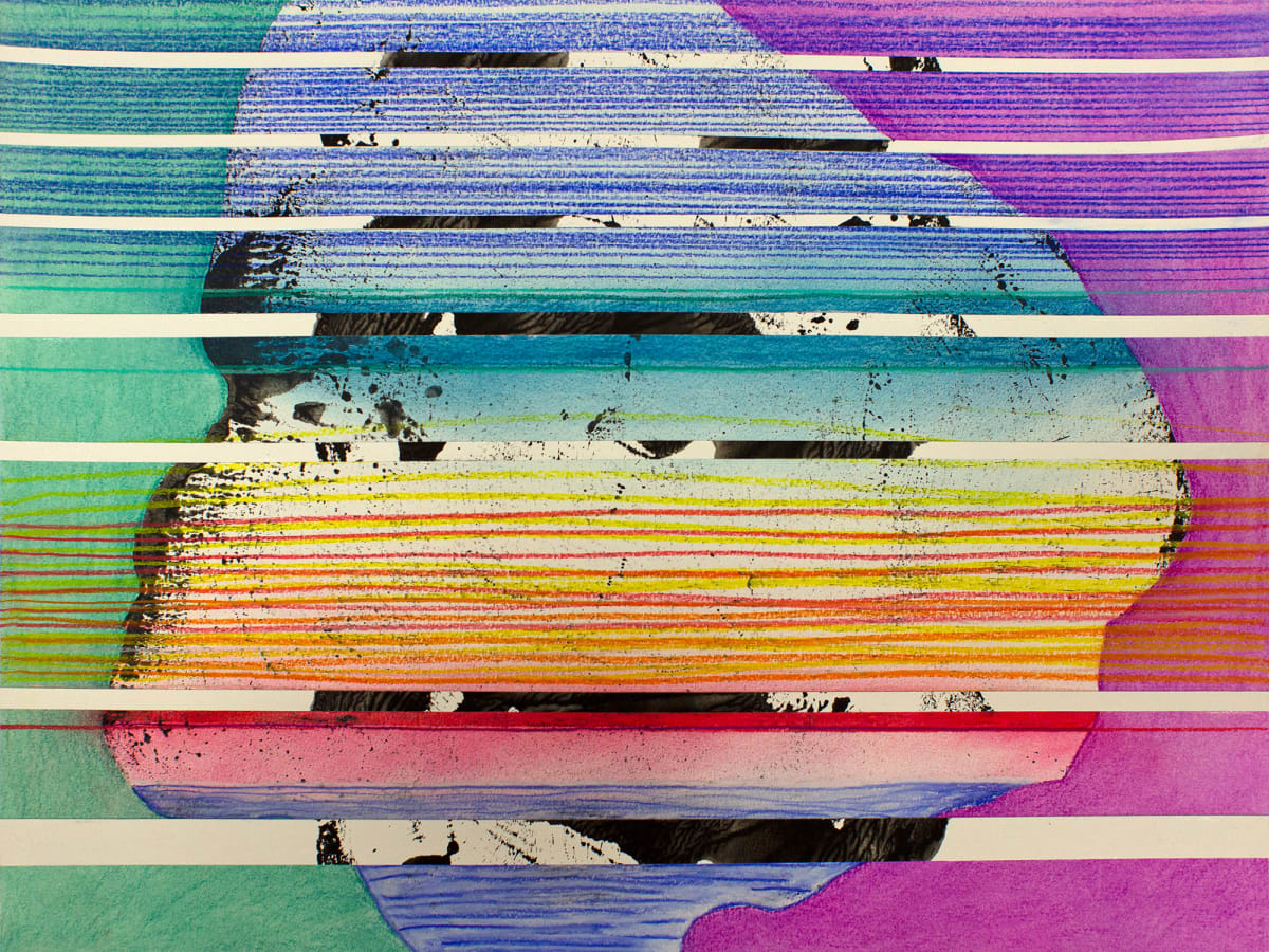 Stacked Horizons (rainbow no.1) by Pamela Staker 