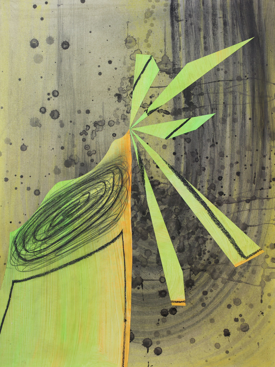 Urban Haiku (tree trunk) by Pamela Staker 