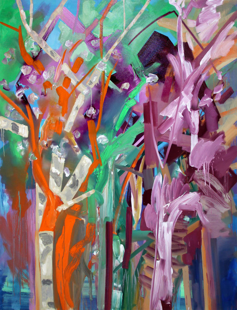 Abstract Study (forest no.3) by Pamela Staker, Image 1.