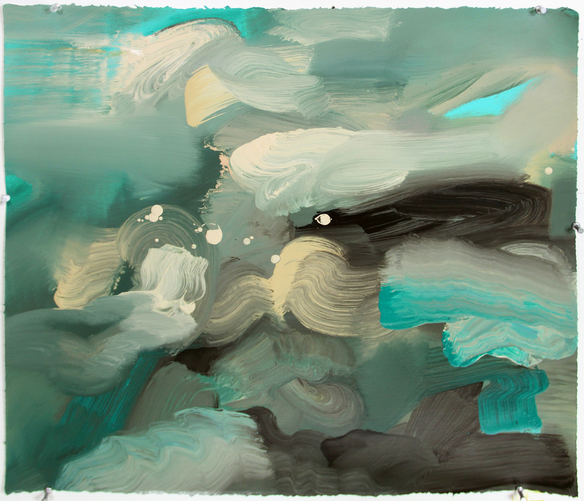 Abstract Landscape (ocean 1) by Pamela Staker 