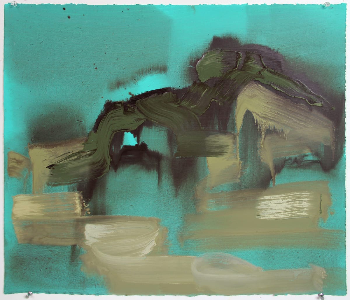 Abstract Landscape (ocean 4) by Pamela Staker, Image 1.