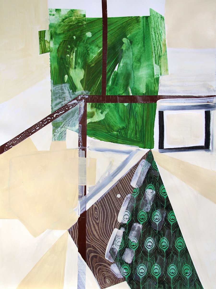 Abstract Study (trail map) by Pamela Staker, Image 1.