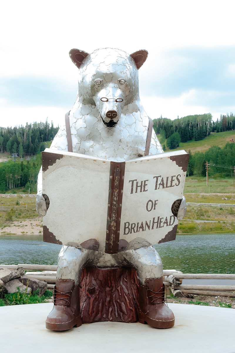 Brian the Bear by Terrence Martin  Image: 535 Vasels Road, Brian Head, UT (near Bristlecone Pond).

Photograph by Ryann S. Ford. Licensed by Creative Commons (CC  BY-SA). 