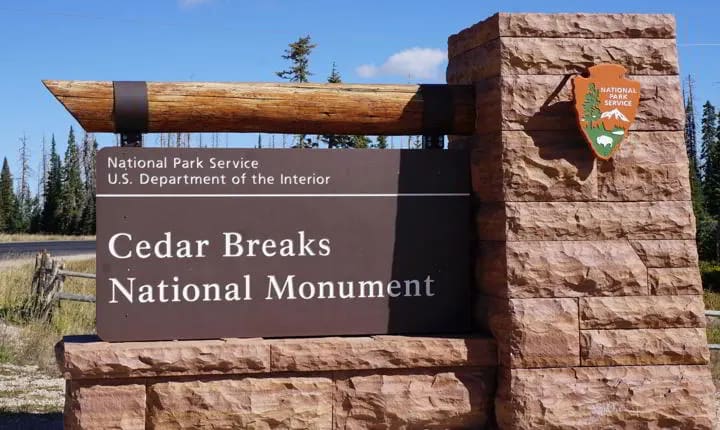 Entry Markers and Monuments - Cedar Breaks National Monument, Image 1.