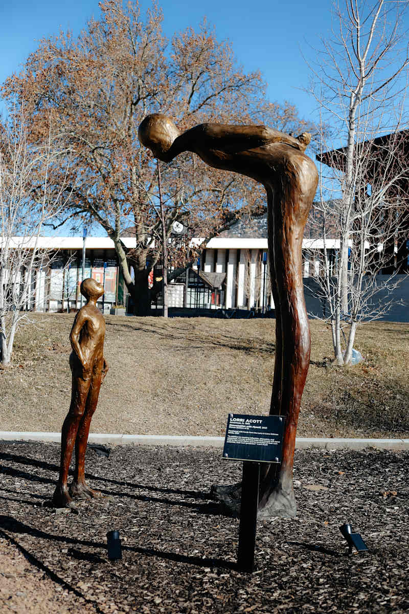 Conversation with Myself by Lorri Acott  Image: Photograph by Ryann S. Ford. Licensed by Creative Commons (CC  BY-SA). 