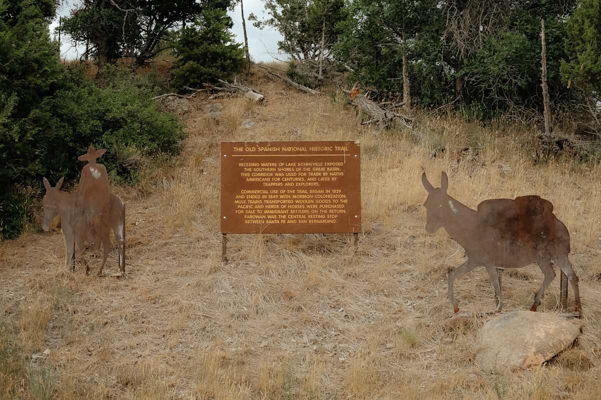 Spanish Trail National Historic Trail (Sculptures & Monuments)  Image: Pioneer Heritage Park - Parowan. Photograph by Steven D. Decker. Licensed by Creative Commons (CC BY-SA).

Photograph by Ryann S. Ford. Licensed by Creative Commons (CC  BY-SA). 