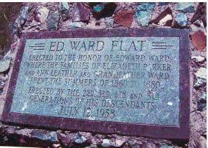 Ed Ward Flat Monument, Image 1.