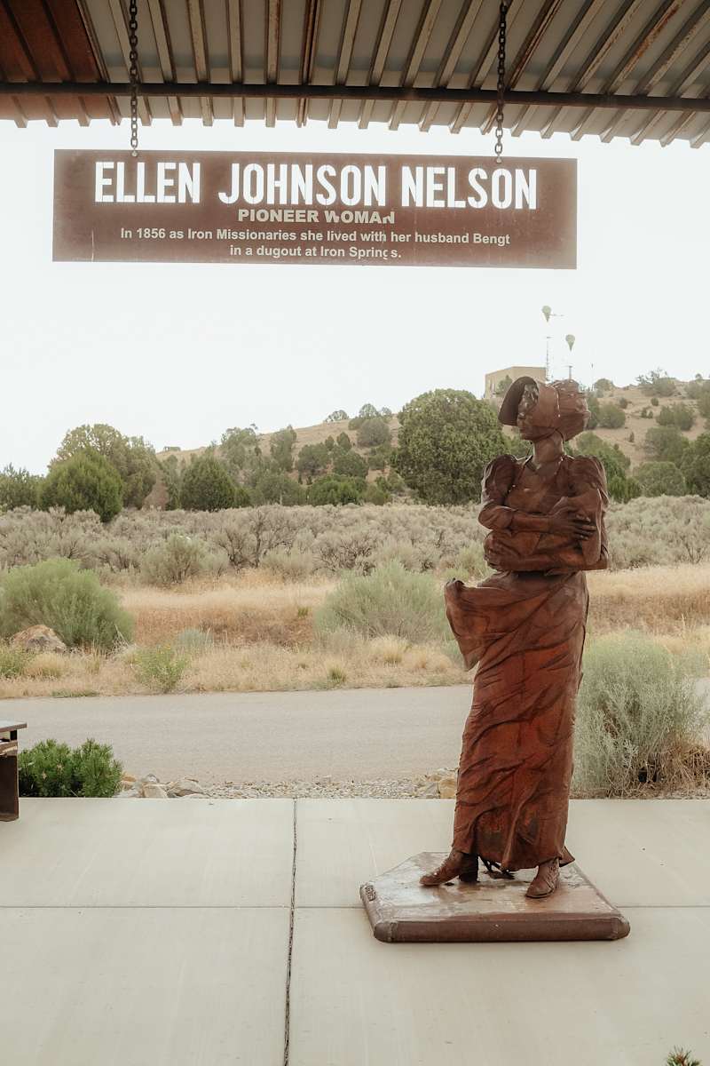 Ellen Johnson Nelson: Pioneer Woman by Jacob Dean, Image 3.