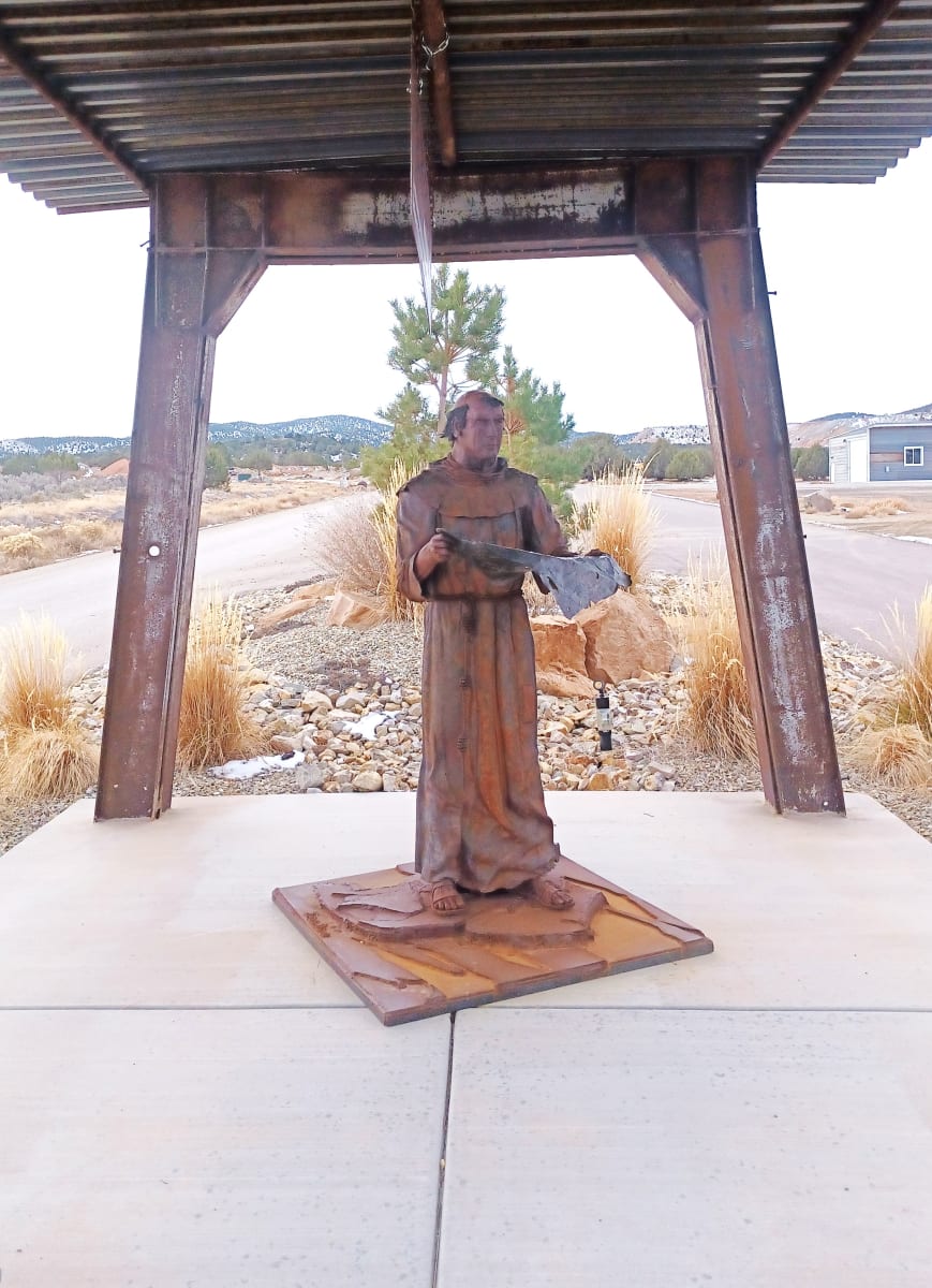 Father Escalante: Pathfinder by Jacob Dean  Image: Iron Springs RV Park, 3196 Iron Springs Road, Cedar City, UT.

Photograph by Steven D. Decker. Licensed by Creative Commons (CC BY-SA).