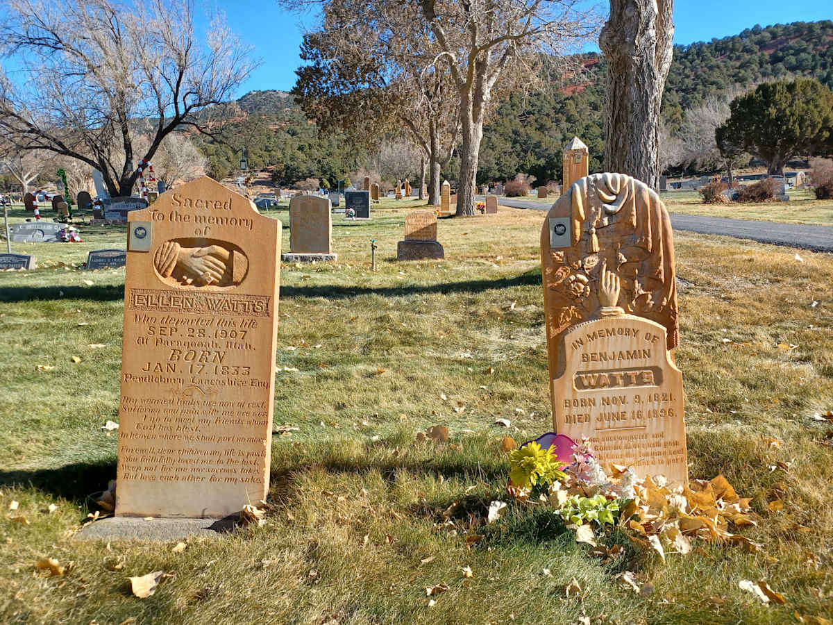 Gravestones (selected), Image 1.