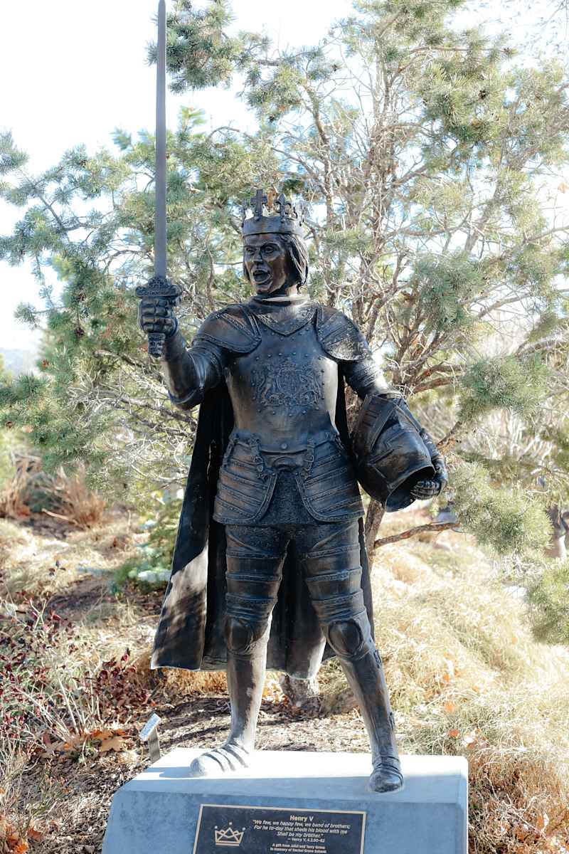 Henry V by A. Clayton Robins, Stanley J. Watts  Image: 195 W. Center Street, Cedar City, UT.

Photograph by Ryann S. Ford. Licensed by Creative Commons (CC  BY-SA). 