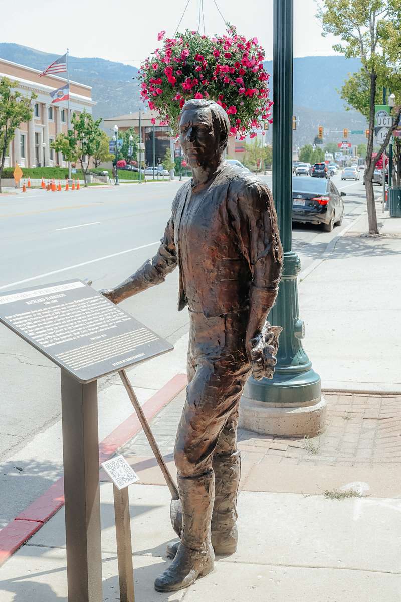 Richard Harrison (1808-1882) by Kreg Harrison  Image: 57 N. Main Street, Cedar City, Utah.

Photograph by Ryann S. Ford. Licensed by Creative Commons (CC  BY-SA). 