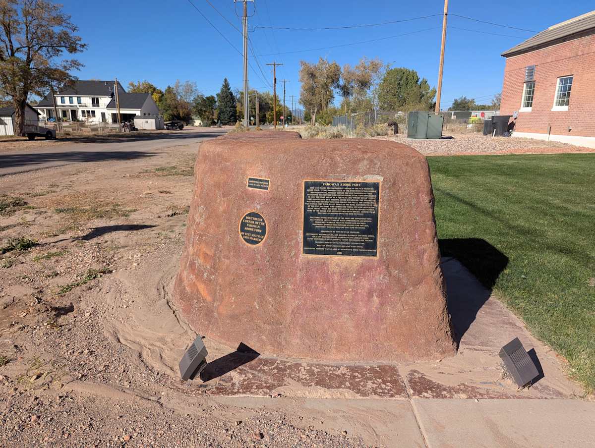 Parowan Fort Monument, Image 3.