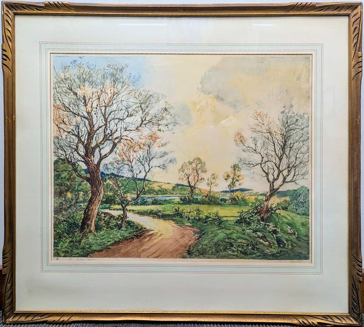 The Old Oaks by Paul Emile Lecomte, Image 2.
