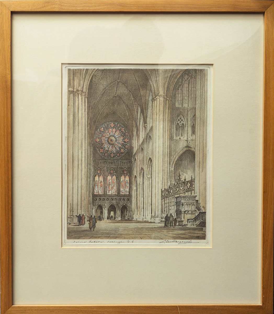 National Cathedral, Washington D.C by Leon Rene Pescheret  Image: Photograph by Jacob B. Arnell. Licensed by Creative Commons (CC BY-SA).