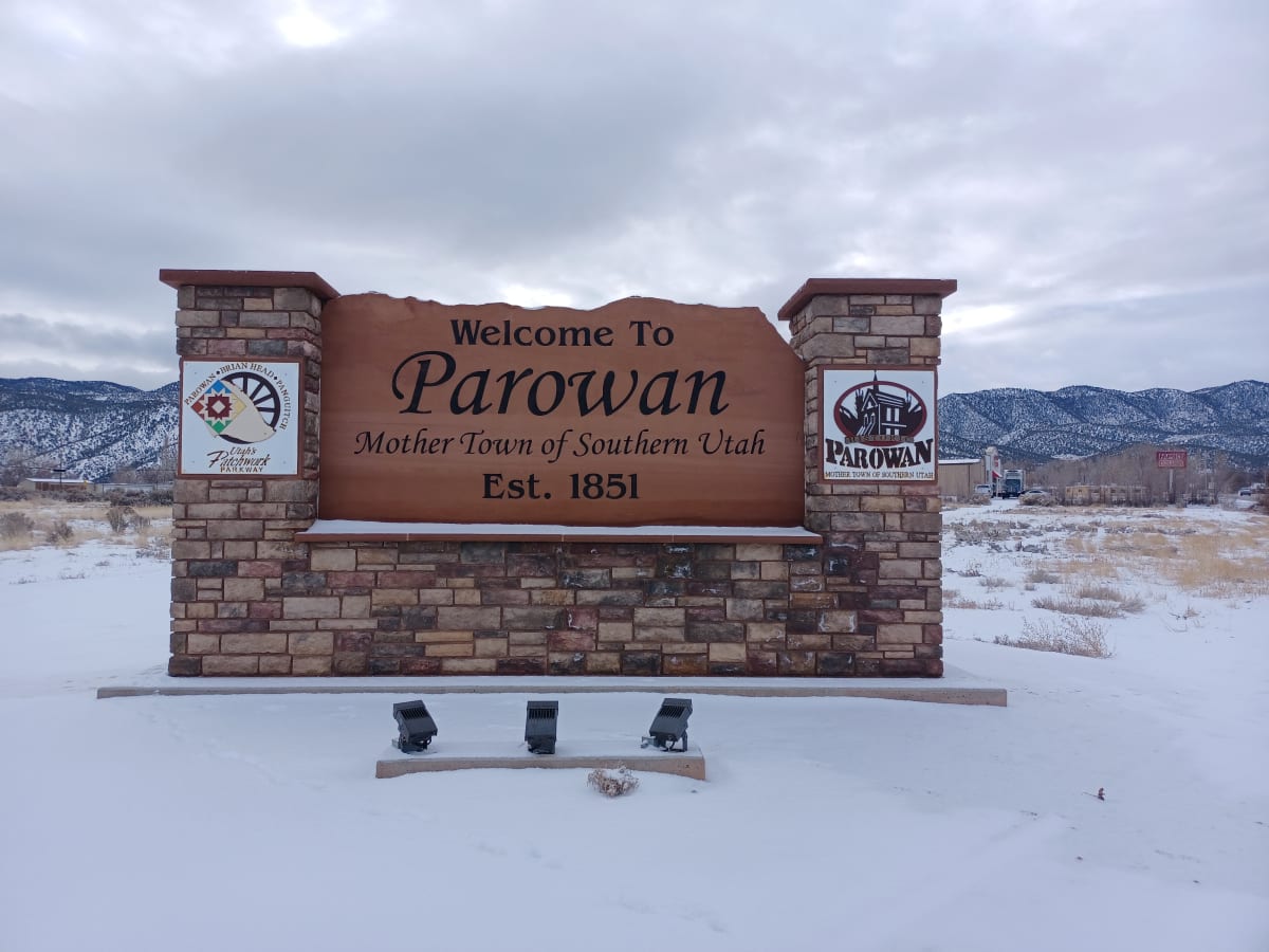 Entry Markers and Monuments - Parowan, Image 2.
