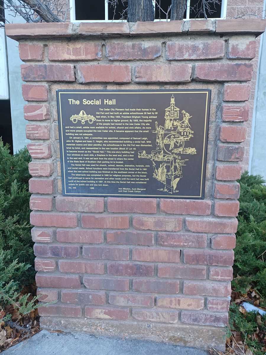 Old Social Hall  Image: Photograph by Steven D. Decker. Licensed by Creative Commons (CC BY-SA).