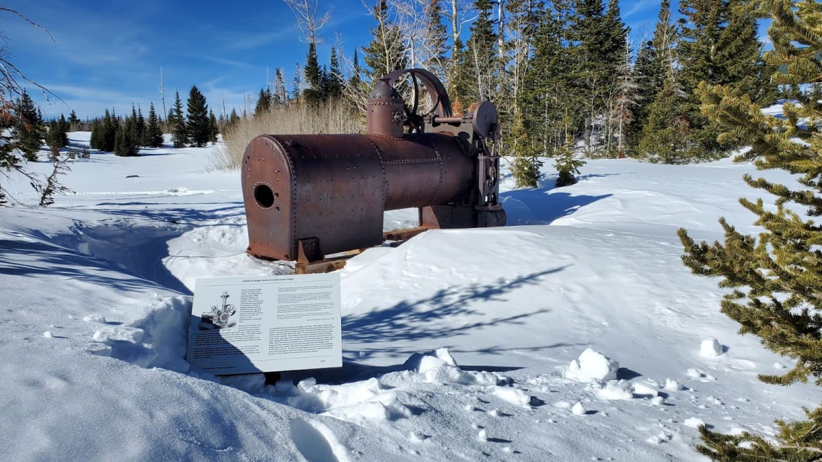 Steam Engine Monument, Image 1.