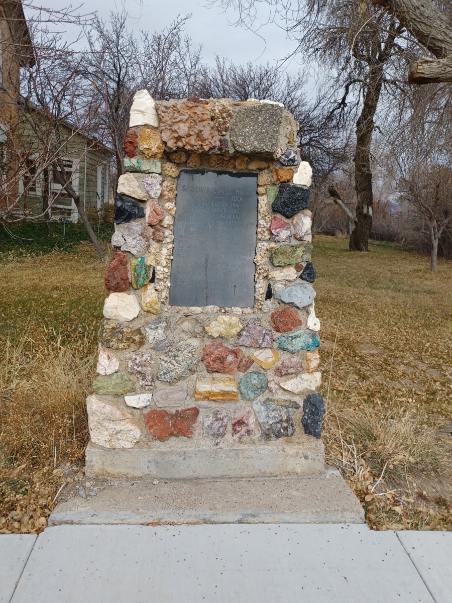 Sylvanus Cyrus Hulet Monument, Image 1.