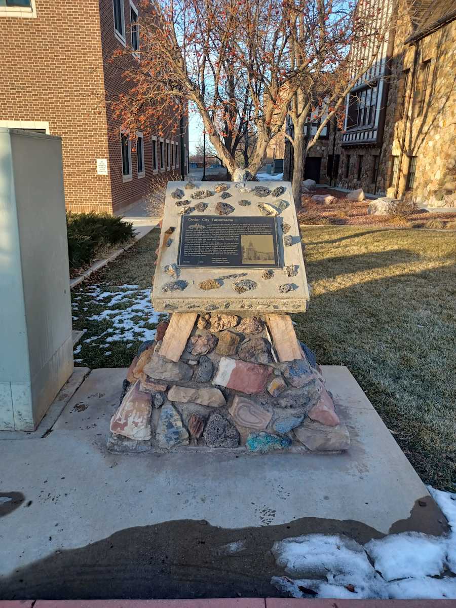 Cedar City Tabernacle Monument, Image 4.