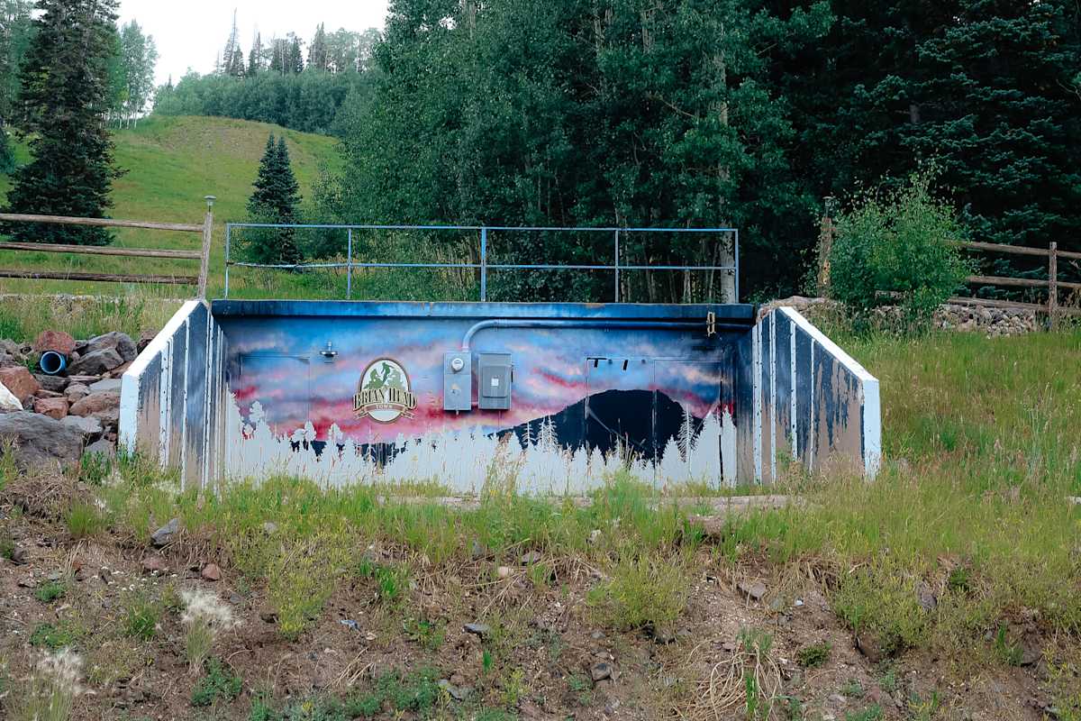 Woodbridge Substation Mural by Ryan Gurr, Image 2.