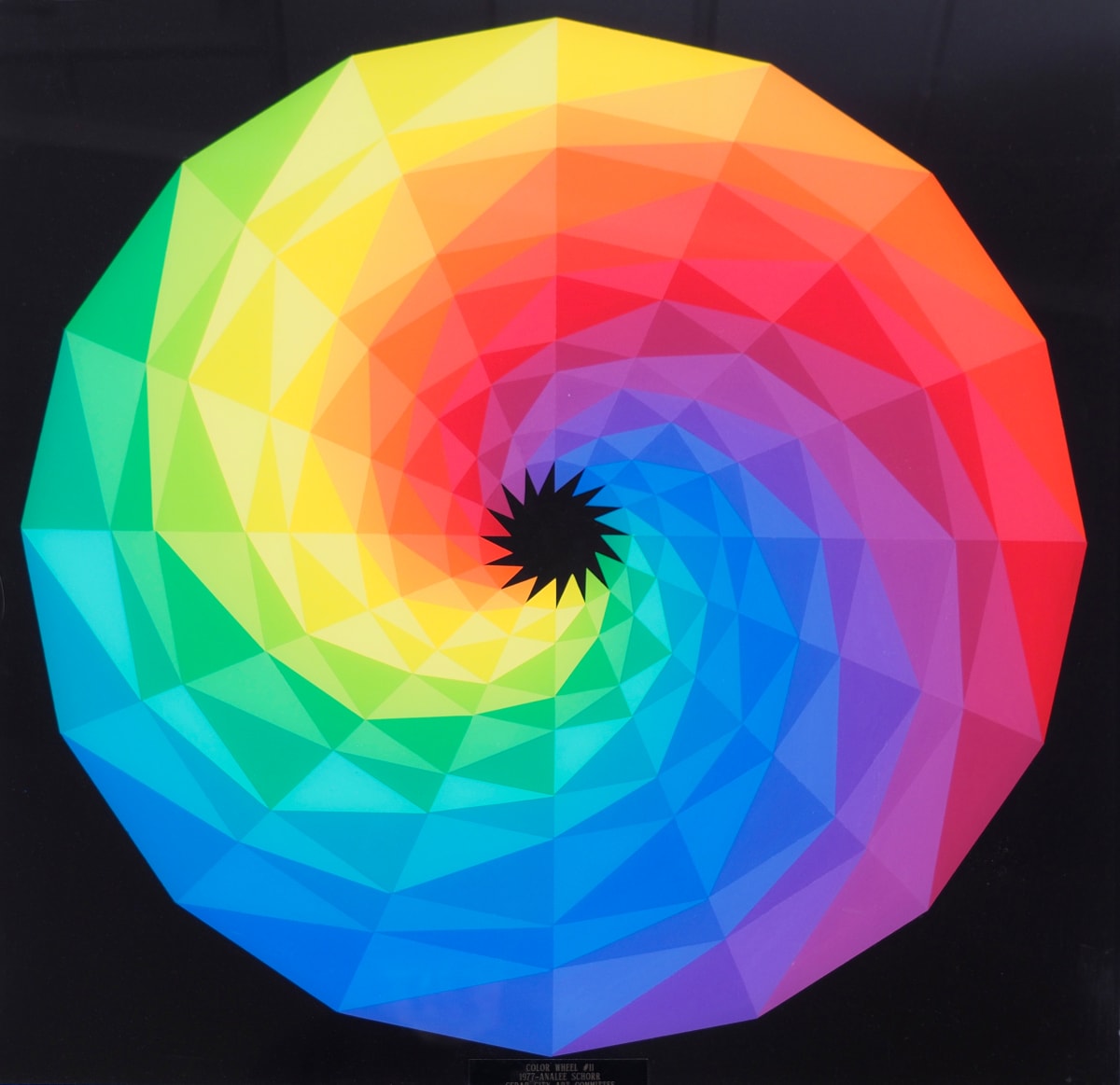 Color Wheel #11 or 1 by Analee Scharr, Image 2.
