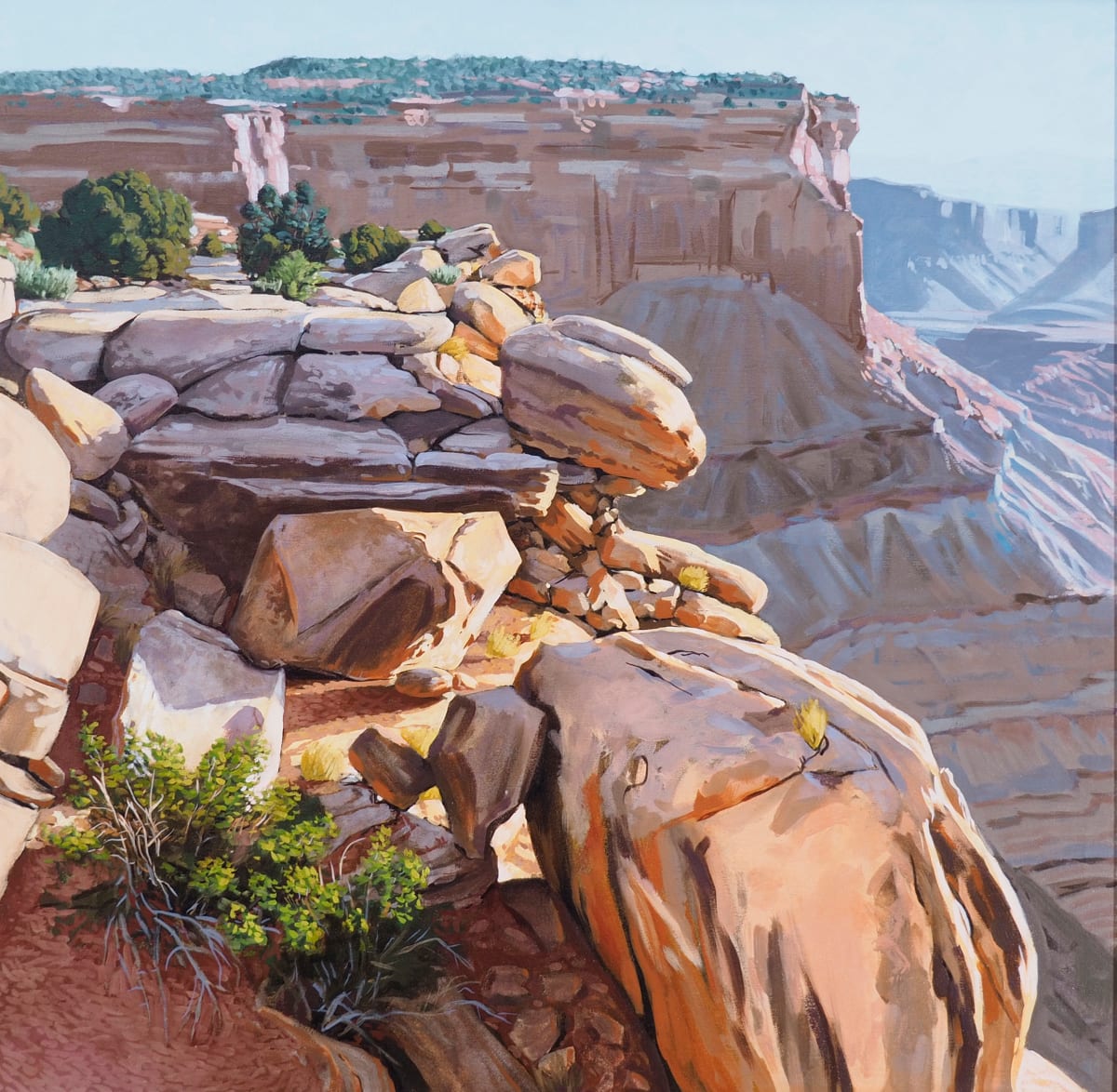 Above the Basin by Stephen Bartholomew  Image: Photo courtsey of Steve Yates.