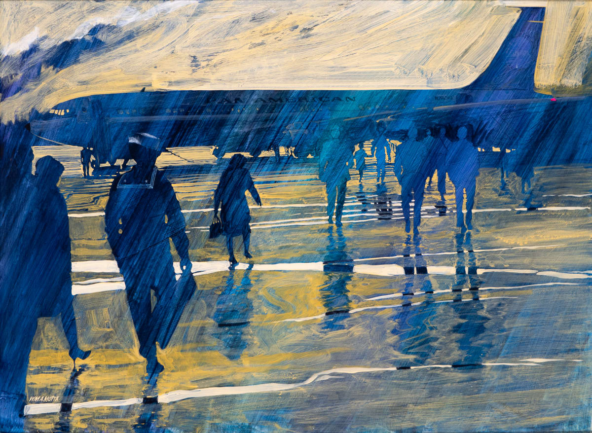 Flight #845, Ancorage by William A.  Motta  Image: Photo courtesy of Steve Yates.