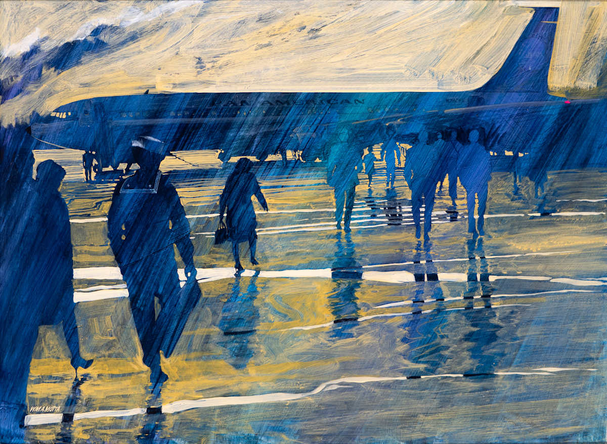 Flight #845, Ancorage by William A.  Motta, Image 1.