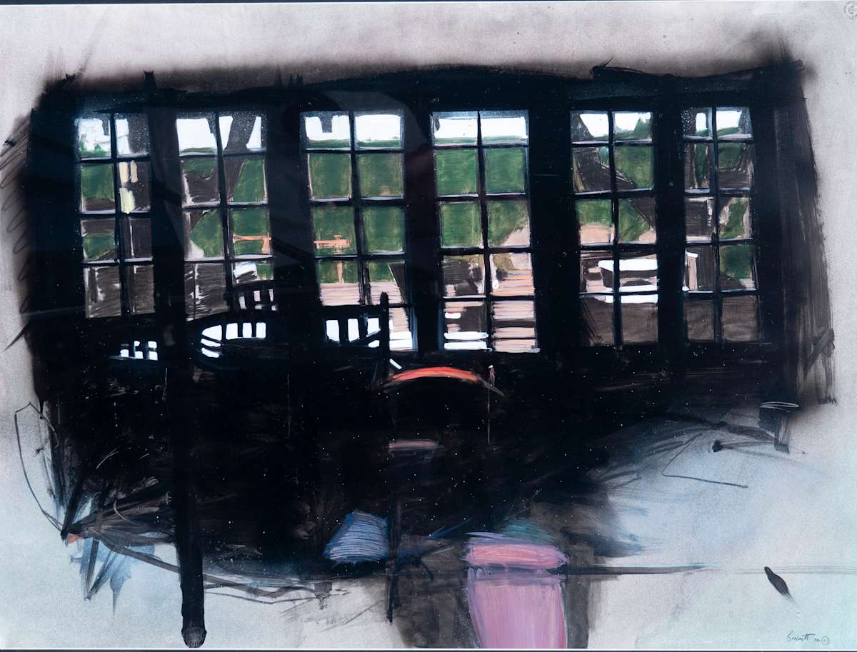 Old Faithful Inn -- July 1983 by Jon W. Bowcutt, Image 1.