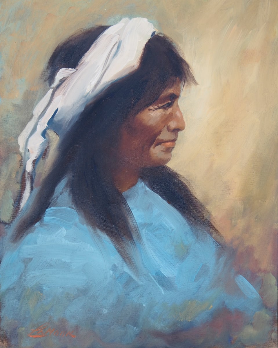 Tarahumara Woman by Charles LaMonk  Image: Photo courtesy of Steve Yates.